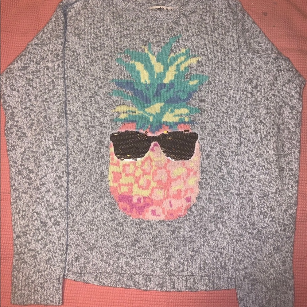 Abercrombie Lids Pineapple Sweater☆